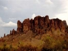 Superstition Mountains outside of Mesa, AZ